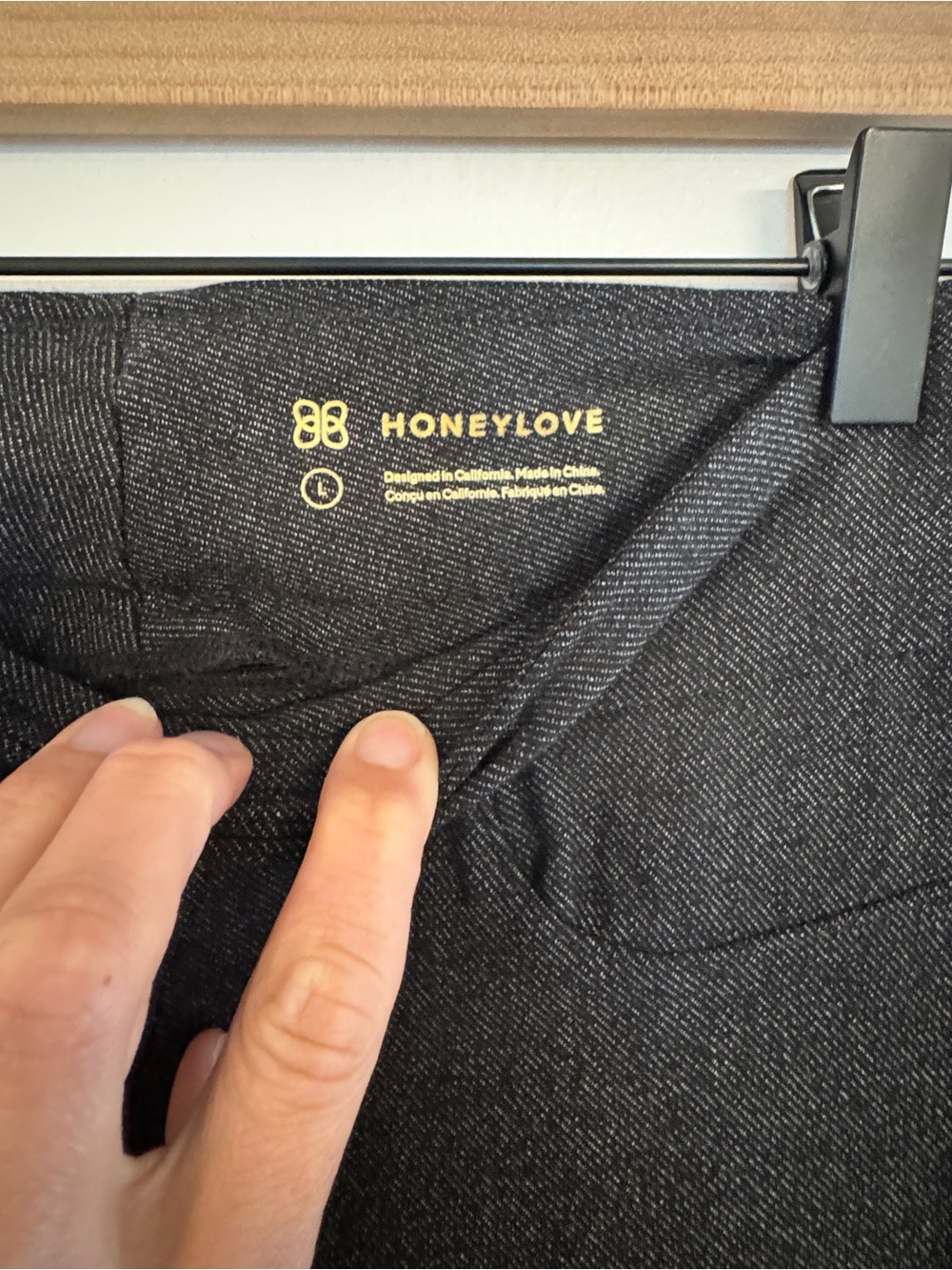 HONEYLOVE Men’s Black Heather Performance Shorts
